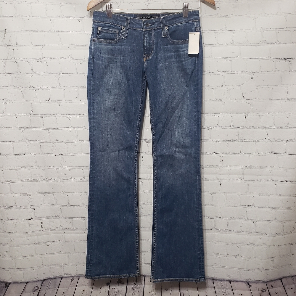 Big Star 1974 NWT Sz 26R Remy Boot Low Rise Jeans - Picture 2 of 16